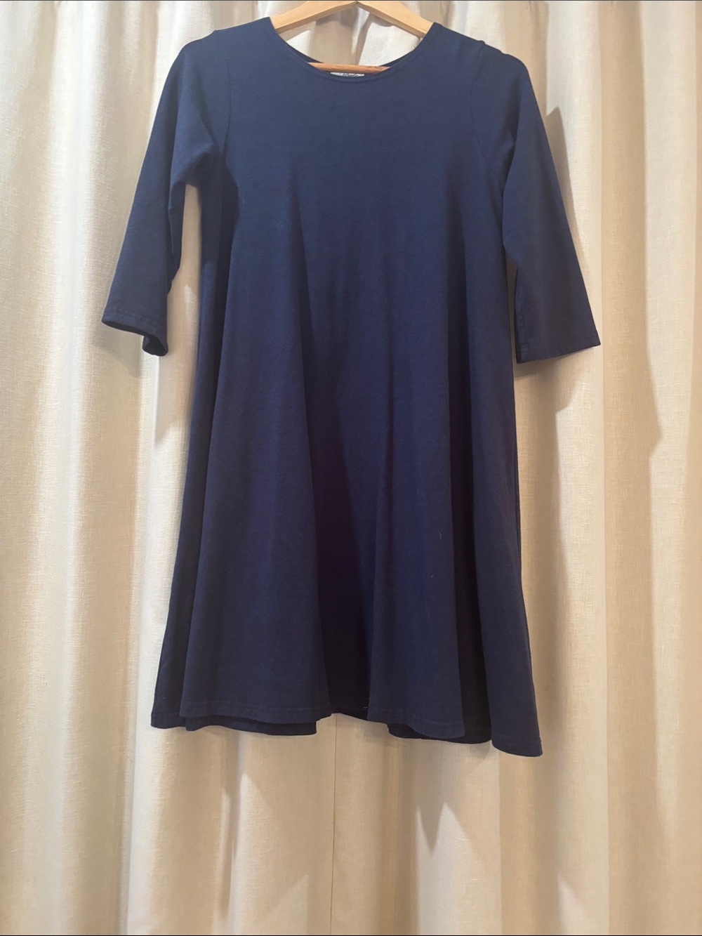 Made in Canada Navy Tunic Dress - Simple Everyday Style